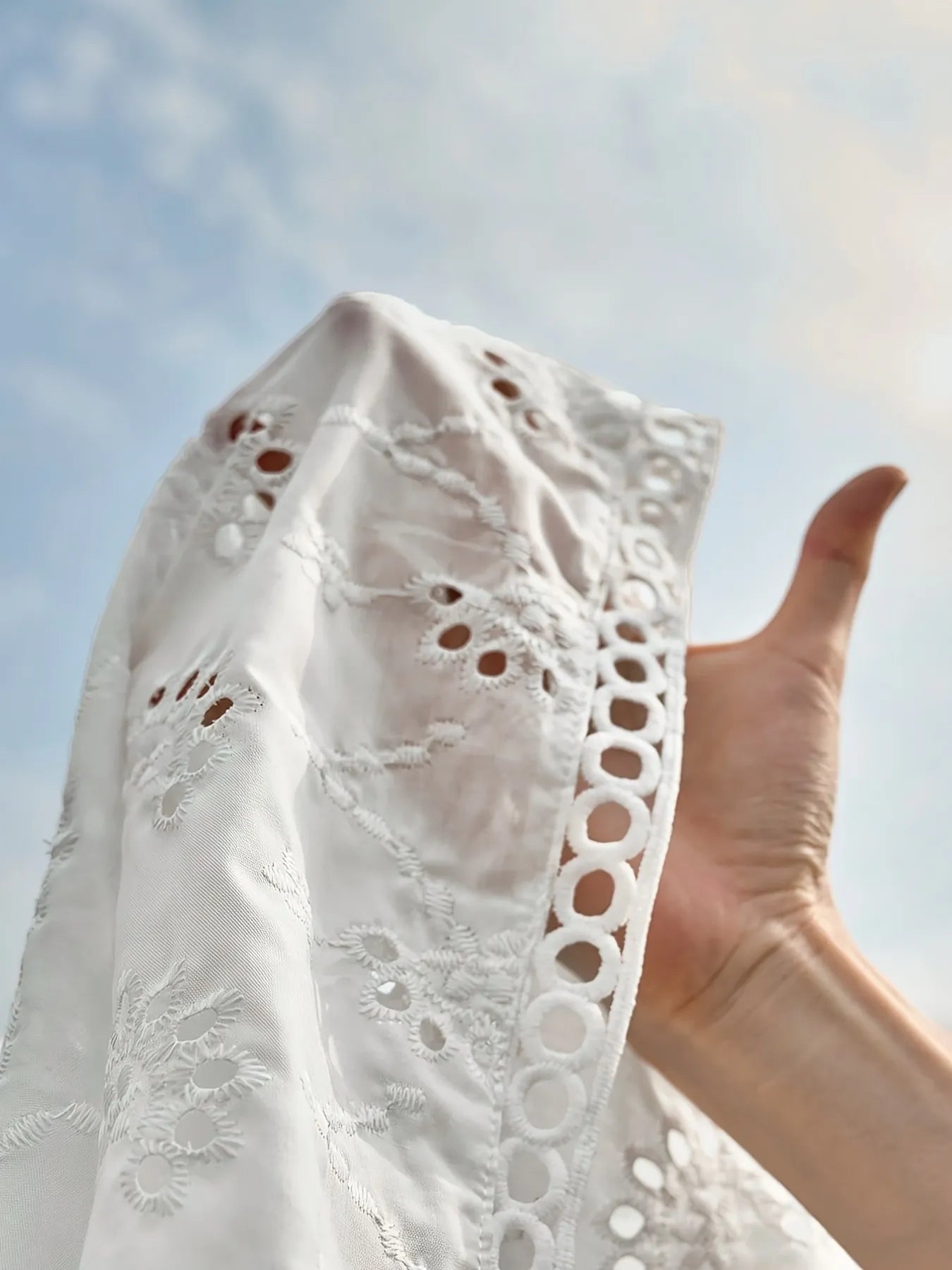 Poplin Eyelet Set