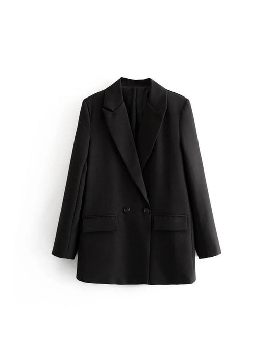 Always Chic Double Breasted Blazer