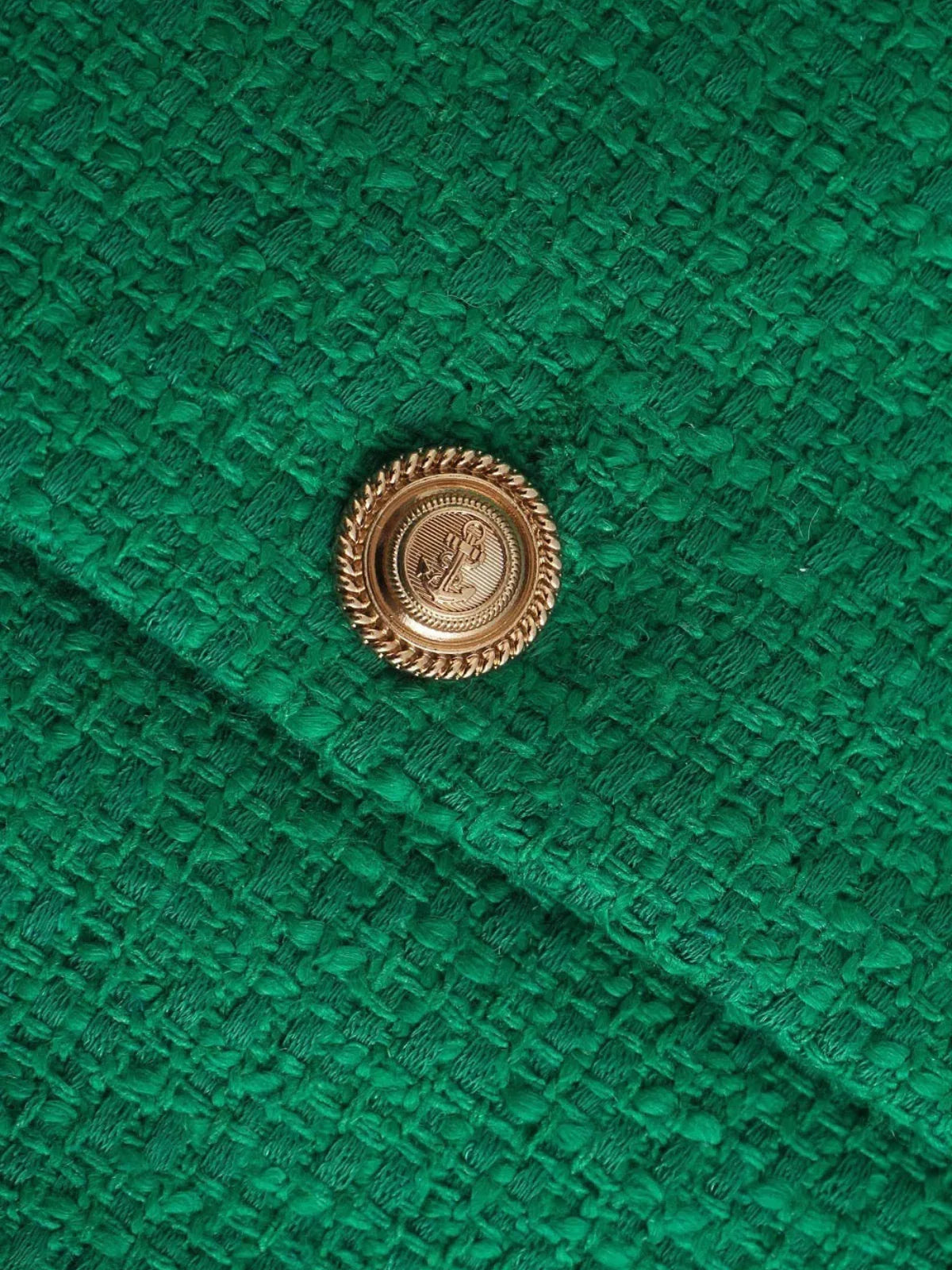 Classic Style Elegant Green Cardigan