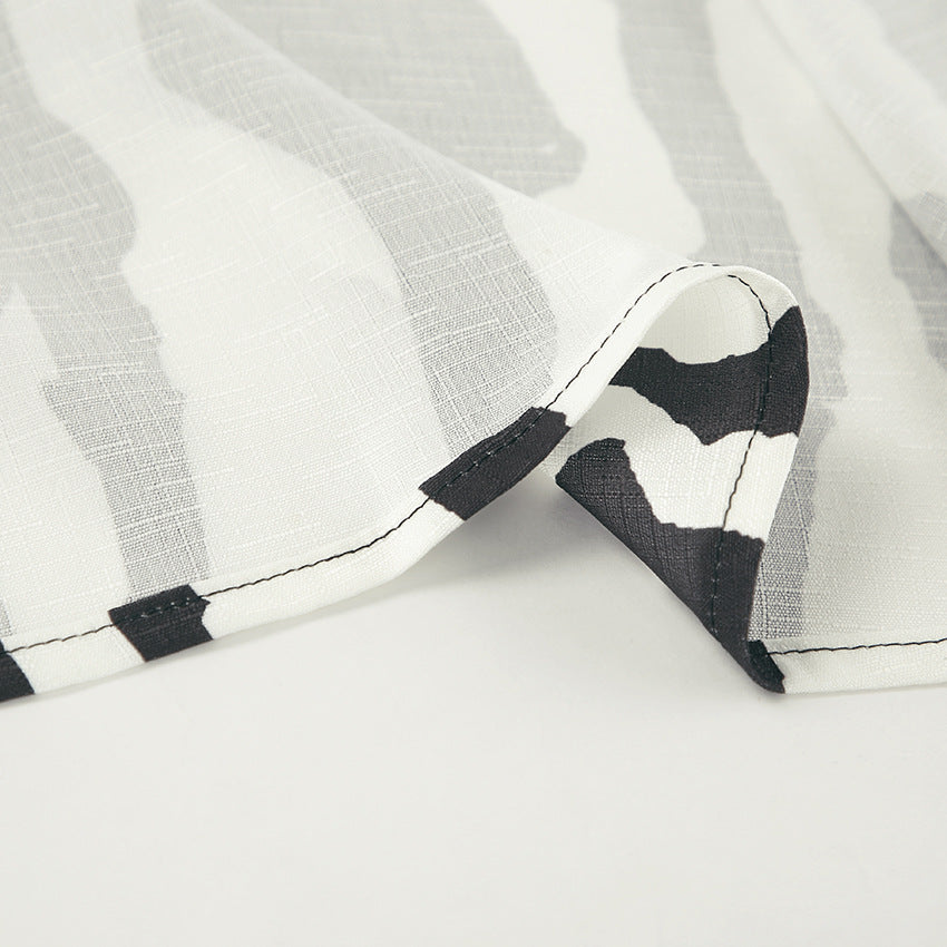 Bold Stripe Coord - Black