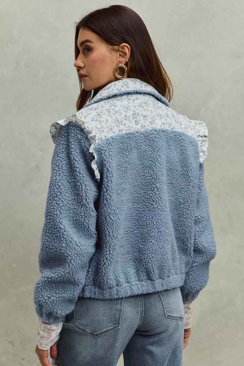 Feathers Sherpa Jacket