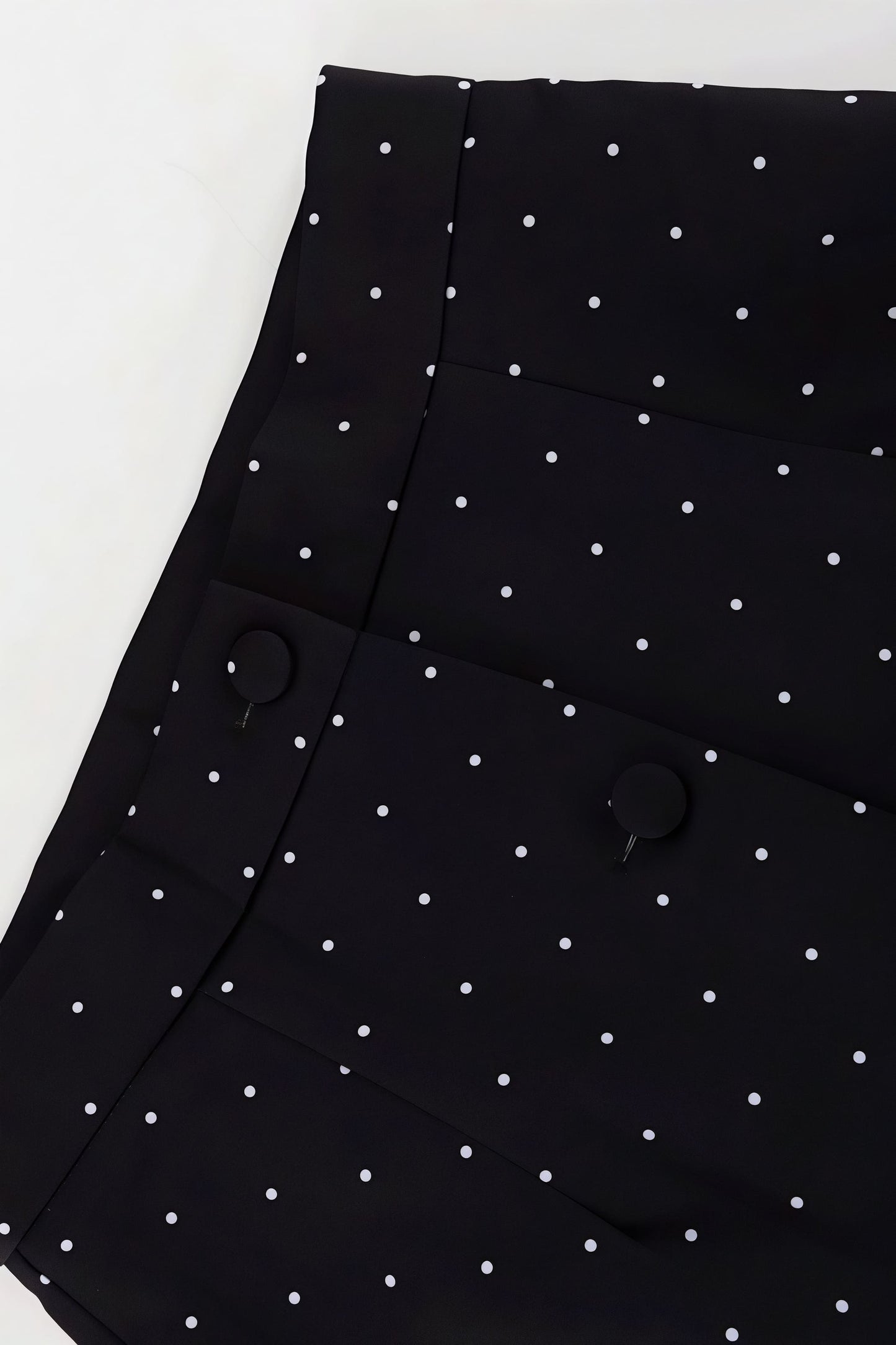 Polka Dot Print Short Sleeve Bodycon Skirt Set