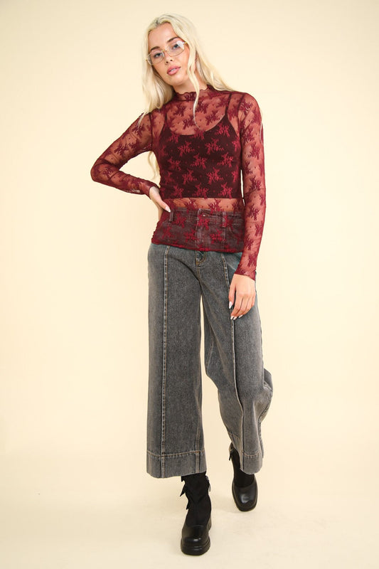 Paris Lace Blouse