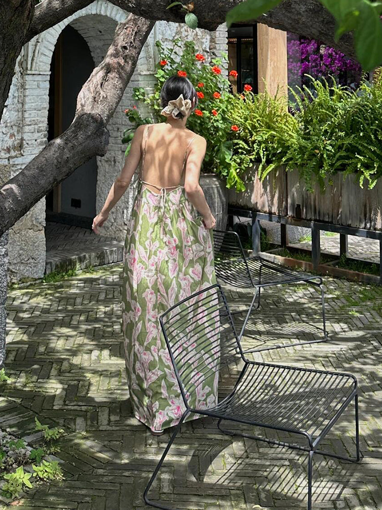 Boho Printed Maxi Dress – The Perfect Beach Getaway Dress
