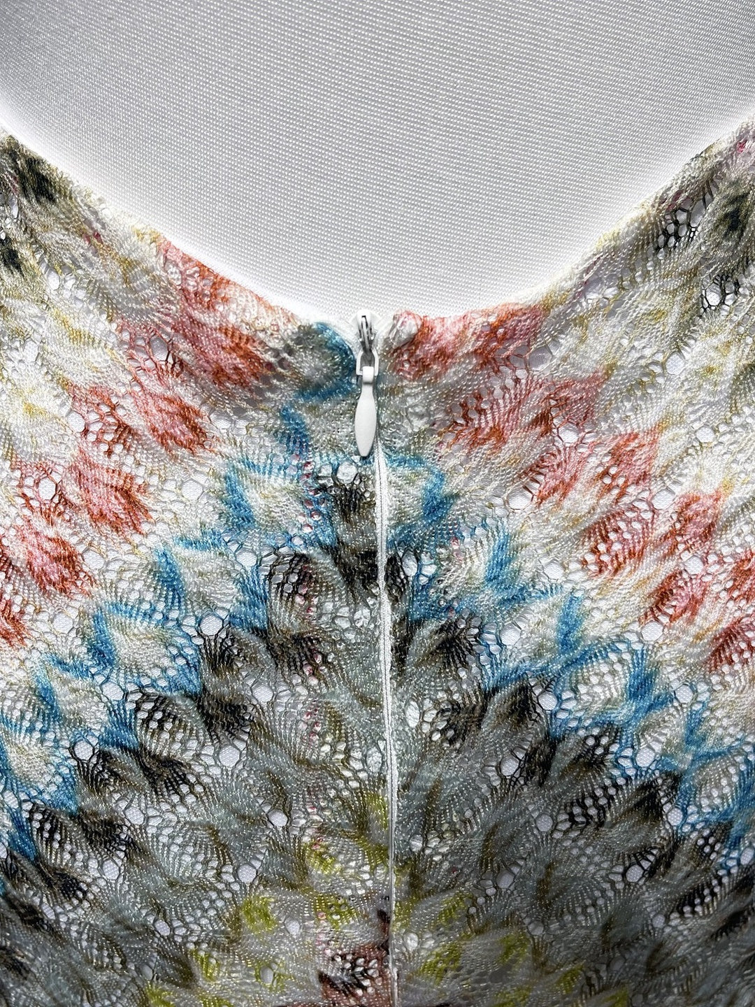 Colorful Crochet Lace Camisole Maxi Dress