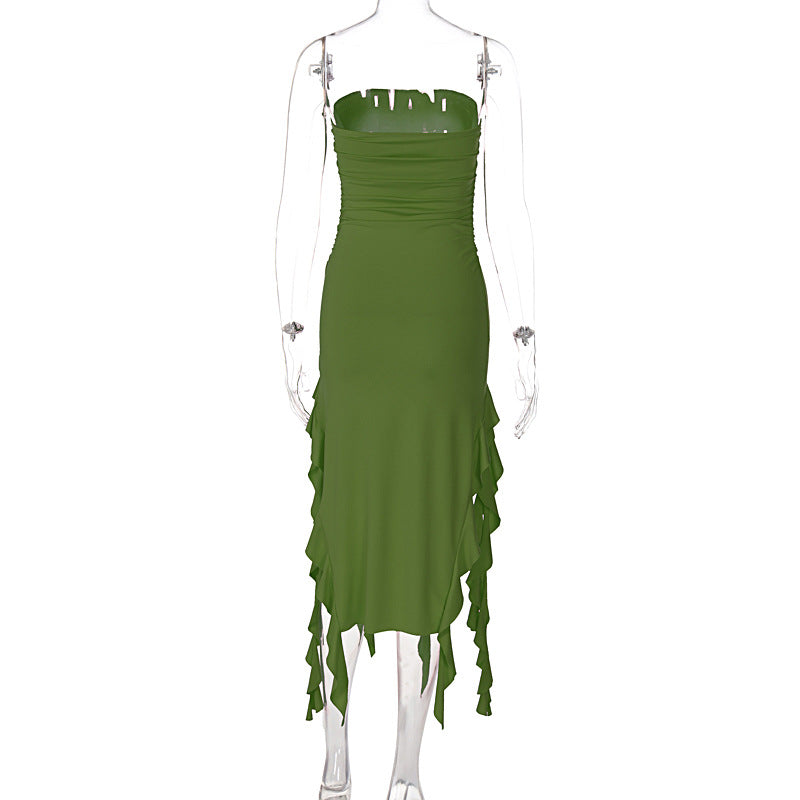 Aliza Mini Dress - Olive