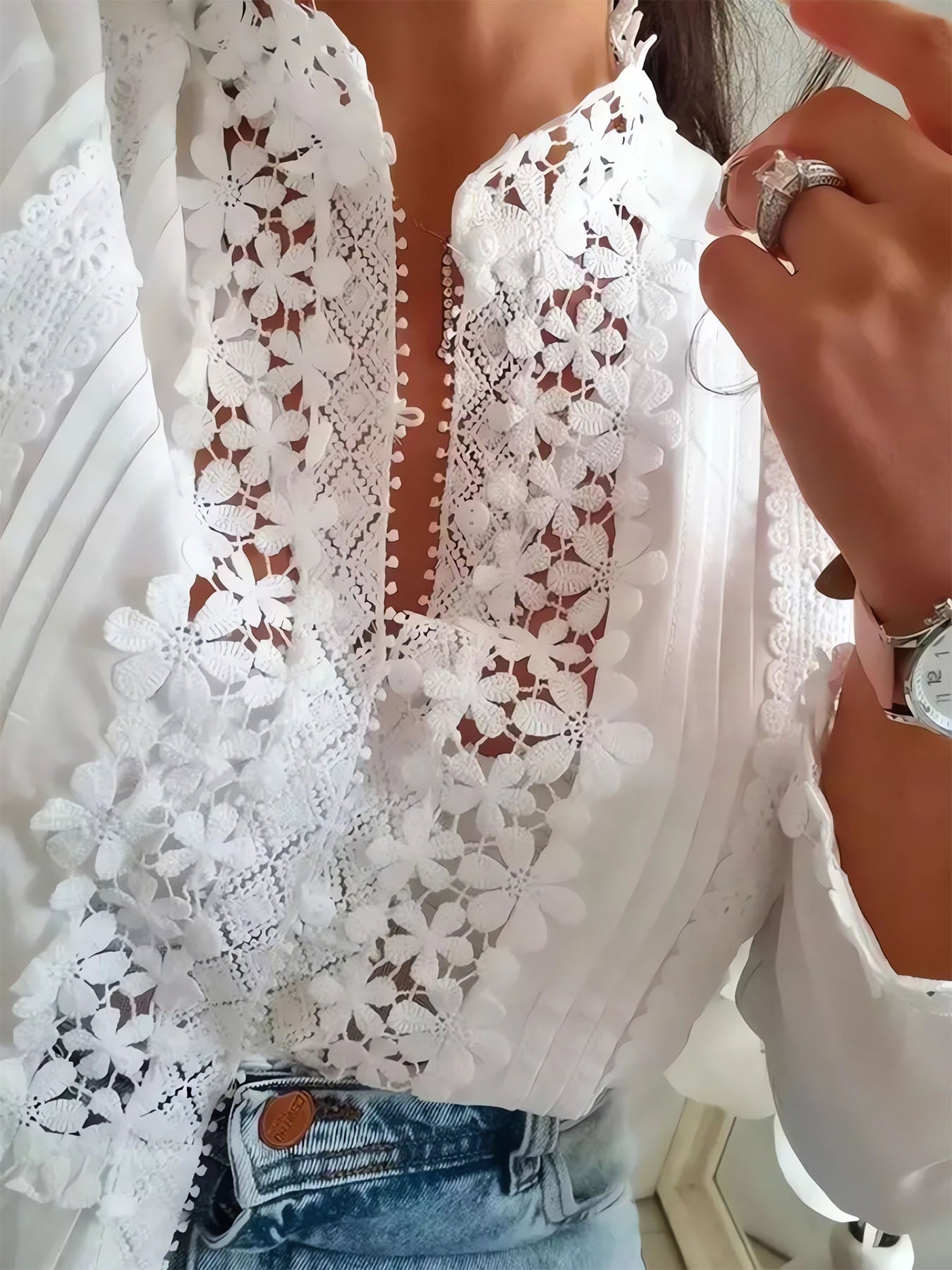 Lace Sexy Tops