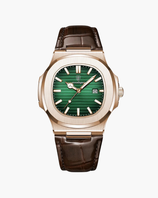 Atelier Lisbon Stainless Steel Watch | Square Dial | Quartz Movement