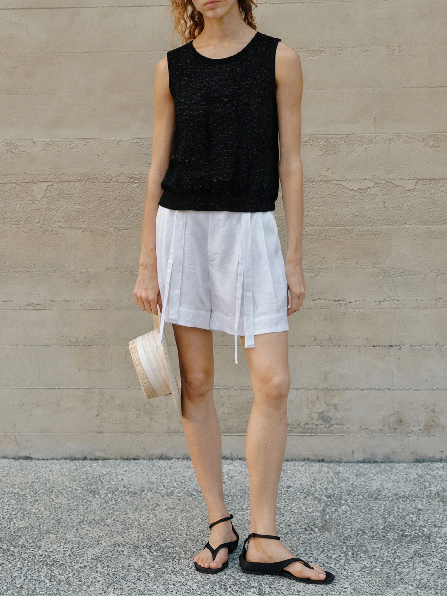 Soft And Cozy Fine Wool Basic Solid Color T-shirt