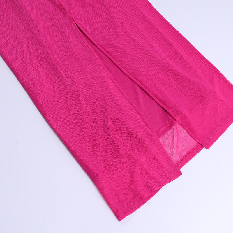 Jasmine Dress - Rose Red