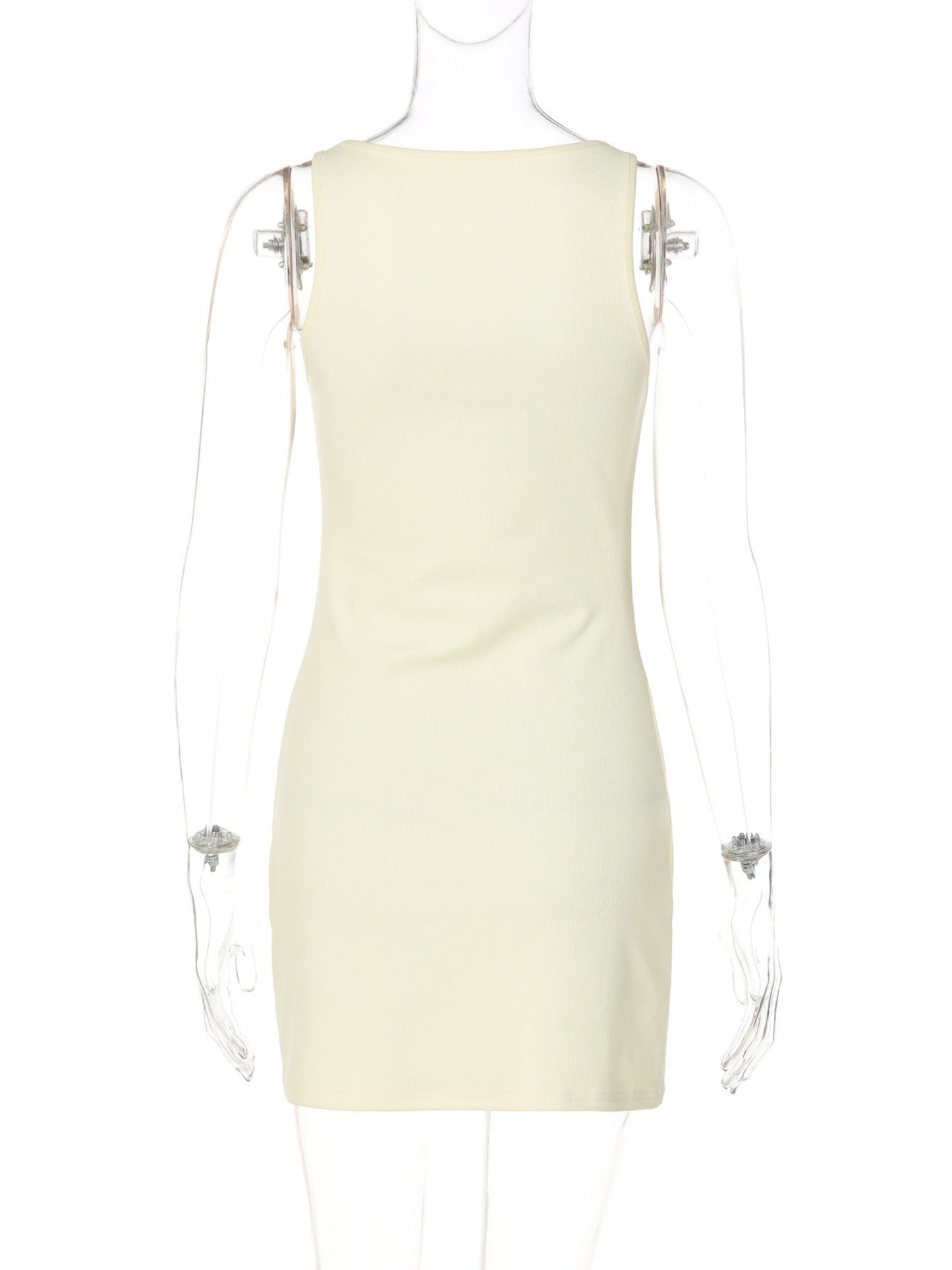 Slim Fit Hip Body Camisoles Mini&Short Dresses
