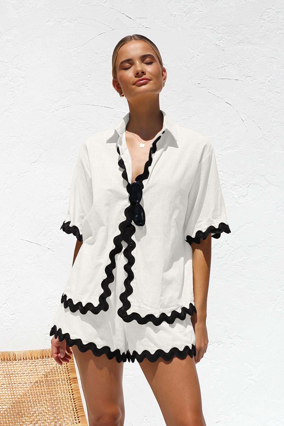 Usher Co-ord - White