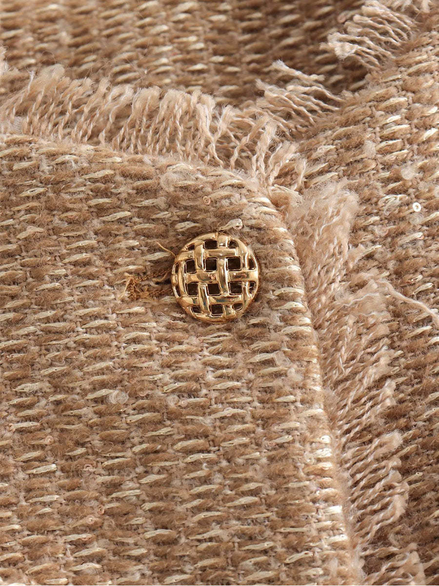 Cozy Luxe City Tweed Jacket