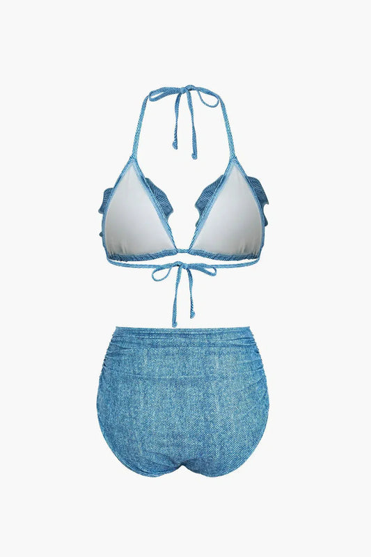 | Denim bikini set