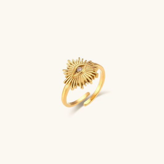 Aurielle Sunburst Ring