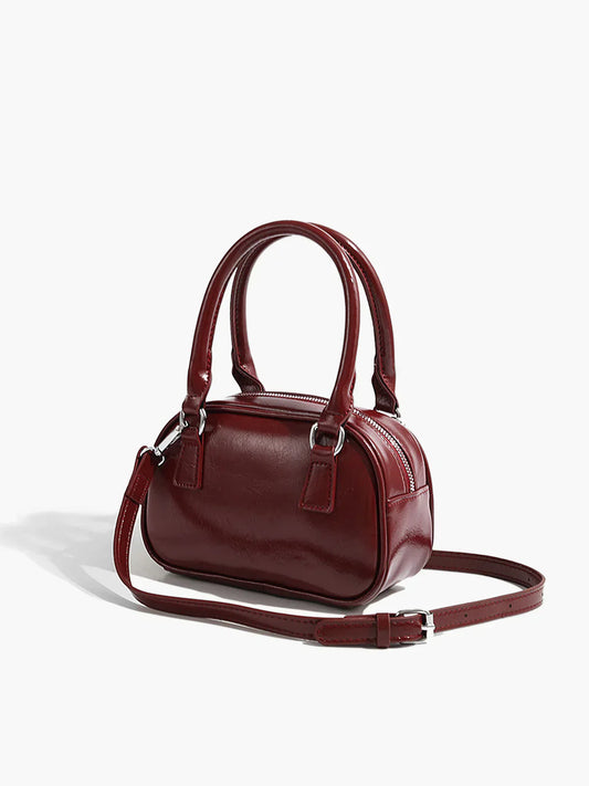 Atelier Mini Bowling Bag | Structured Crossbody Design