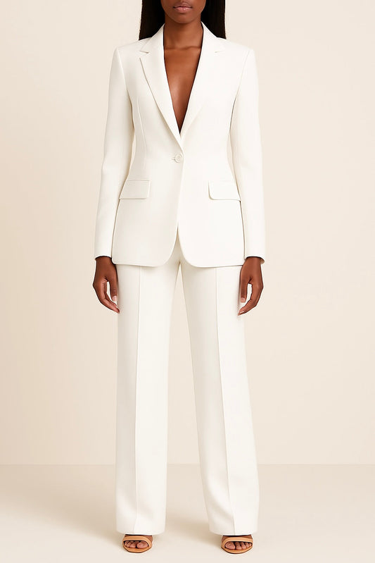 The Ella Set — Tailored Blazer & Wide-Leg Trousers