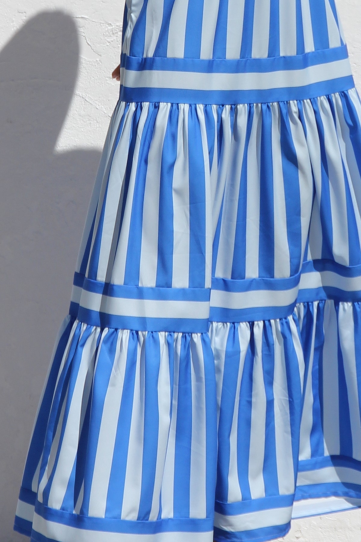 | Candy Stripe Maxi Dress