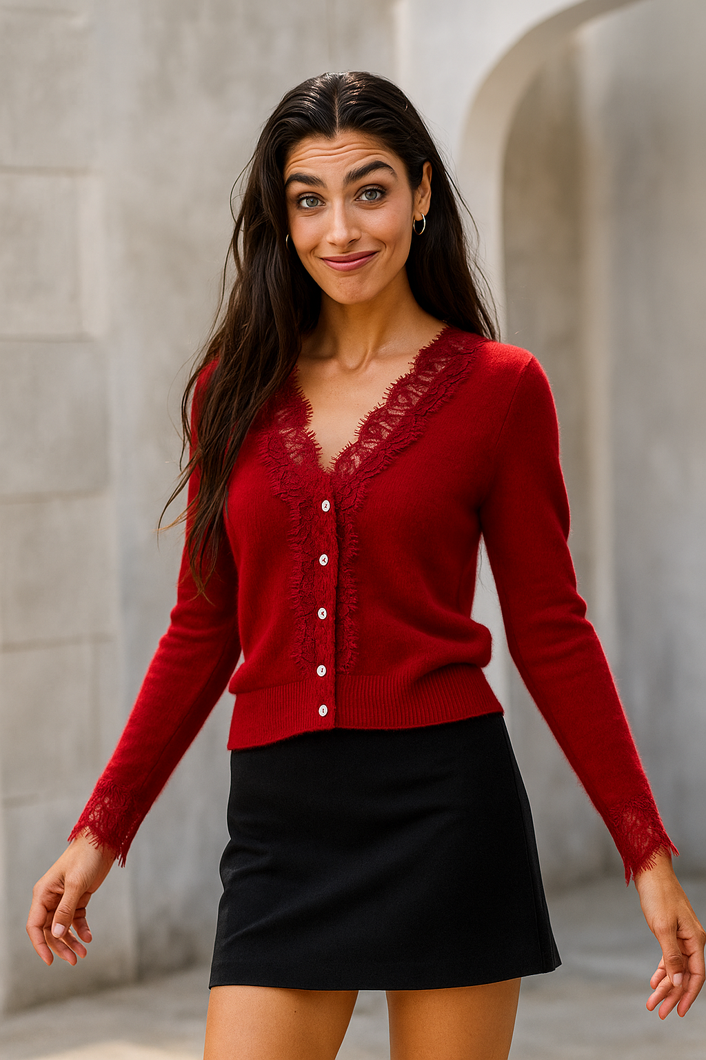 | Lace Cardigan