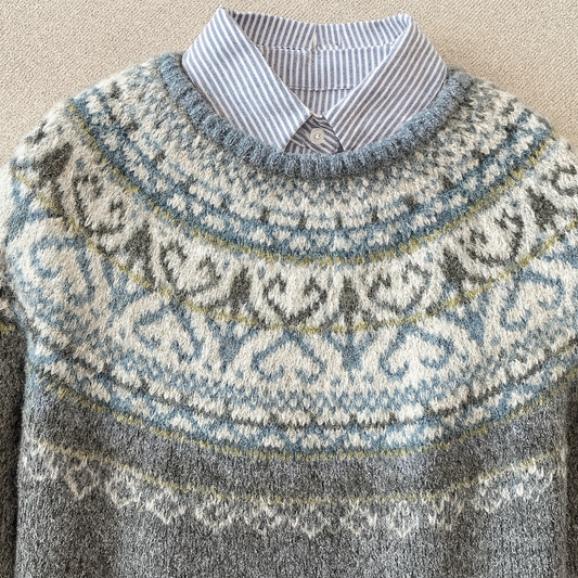 Luxe™ | Chic Vintage Knit Sweater