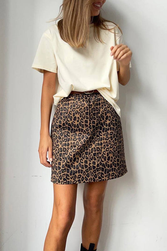 Cotton Solid Loose T-shirt