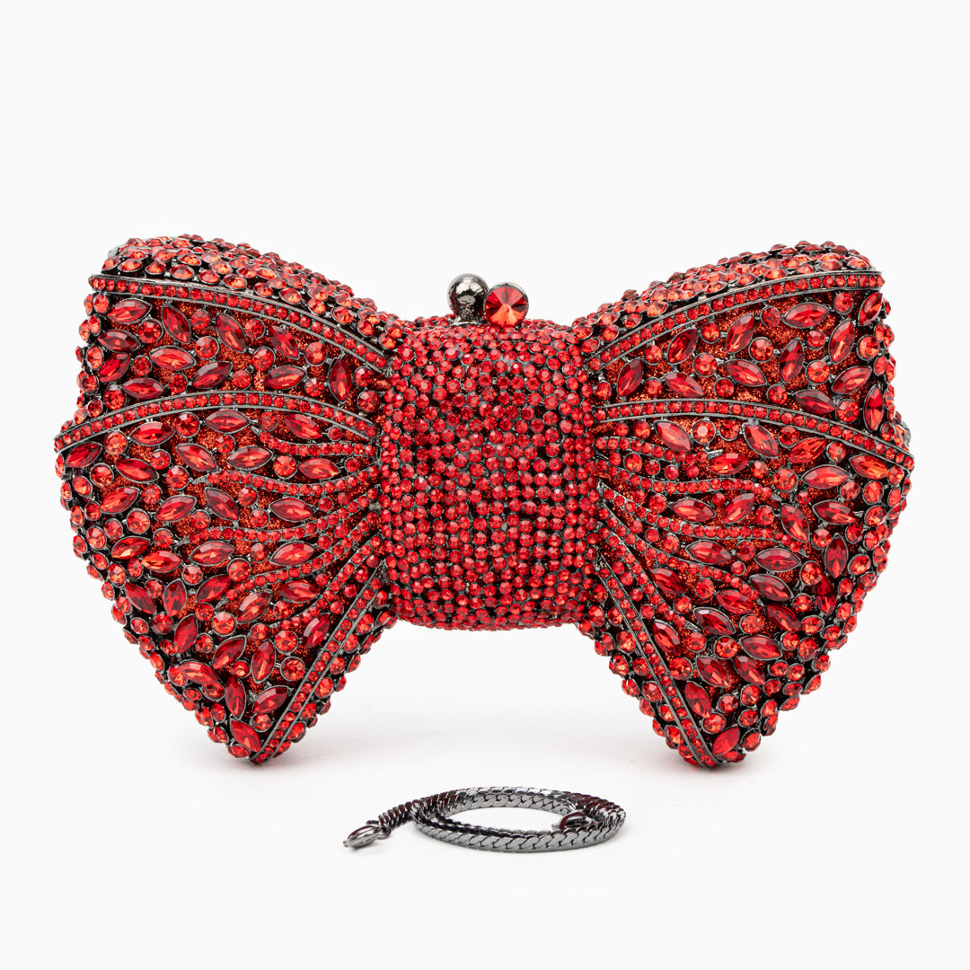 Red Isabella Clutch Bag