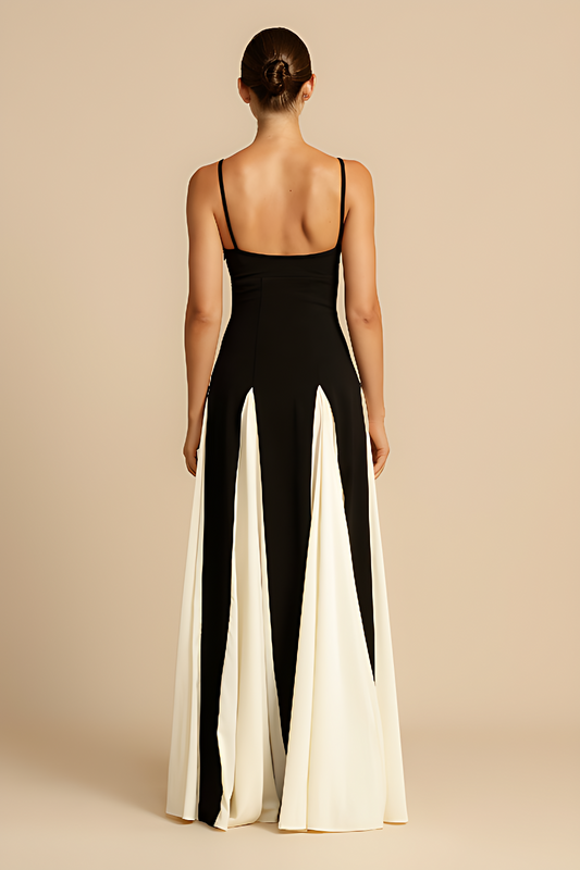 Griselda Color Block Maxi Dress