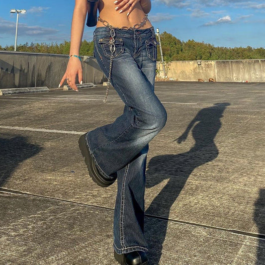 Julia Fashion - Hot Girl Boot Cut Jeans