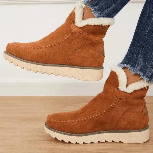 Elviora - Cozy Plush Boots