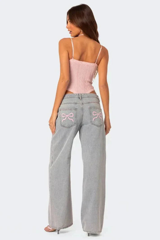 Amélie Bow Jeans