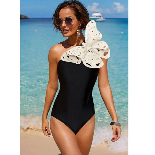 Butterfly Swimsuit - Black