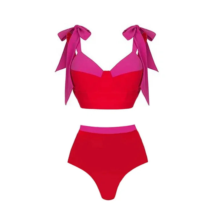 Fiery Bikini - Red