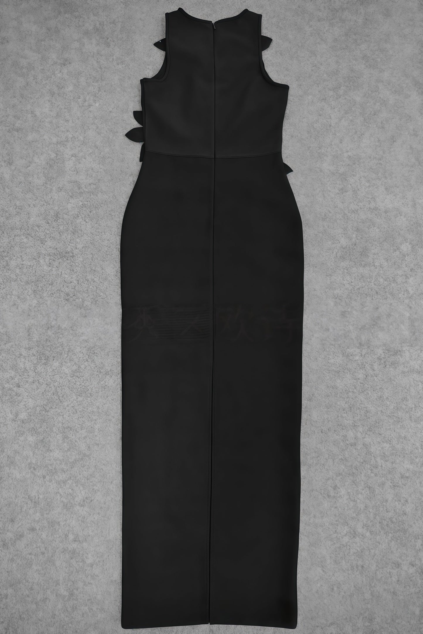 Pam 3D Floral Diamond Bandage Maxi Dress