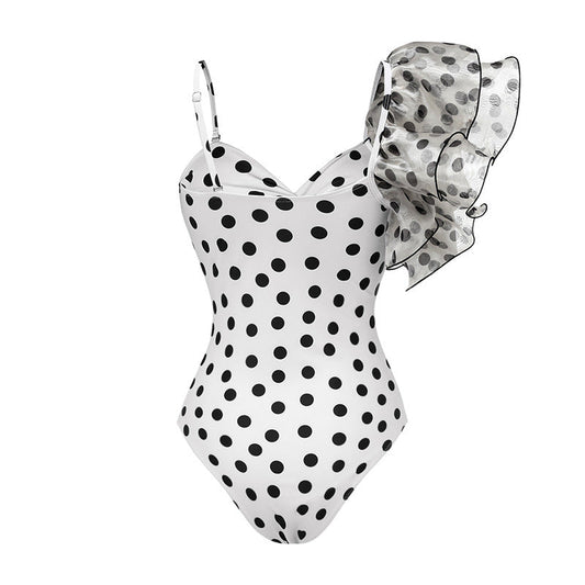 Retro Love Swimsuit - White