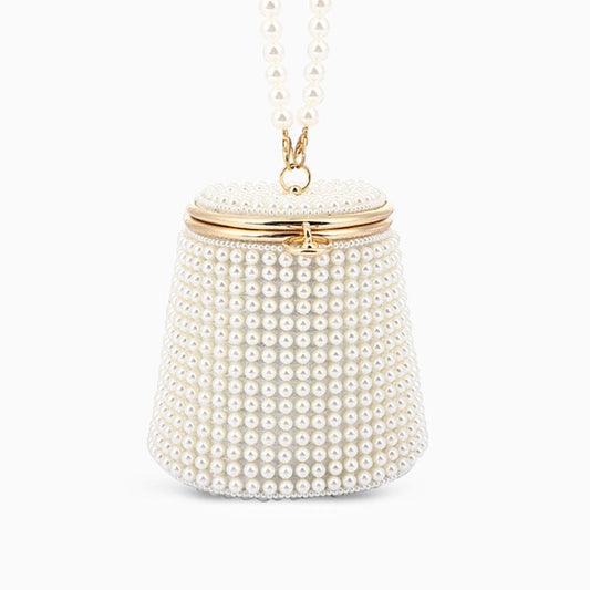 Rica Pearl Handbag Studded