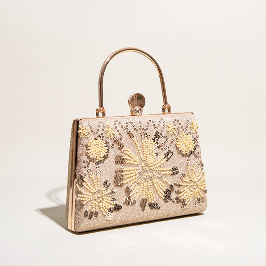 Margaret Beaded Clutch