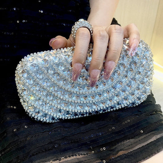 Diamond Clutch Bag by Luz