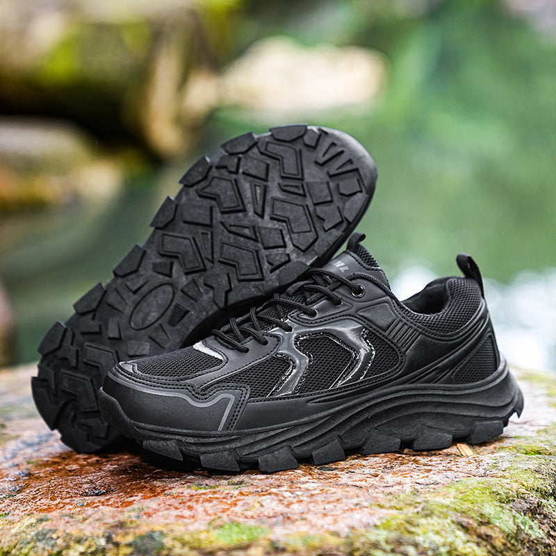 Women's Sporty Hiking Sneakers With Non-Slip Profile Sole Grip