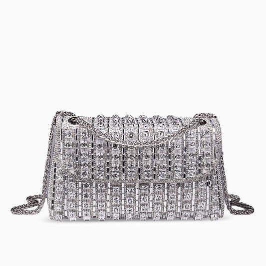 Kristi Diamond Chain Bag