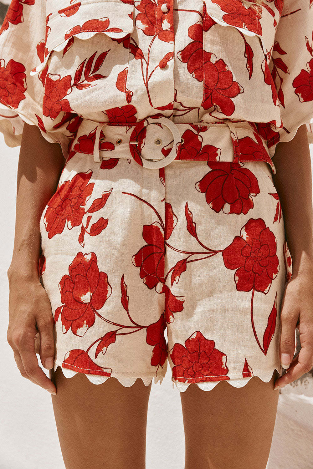 Bohen Co-Ord - Red