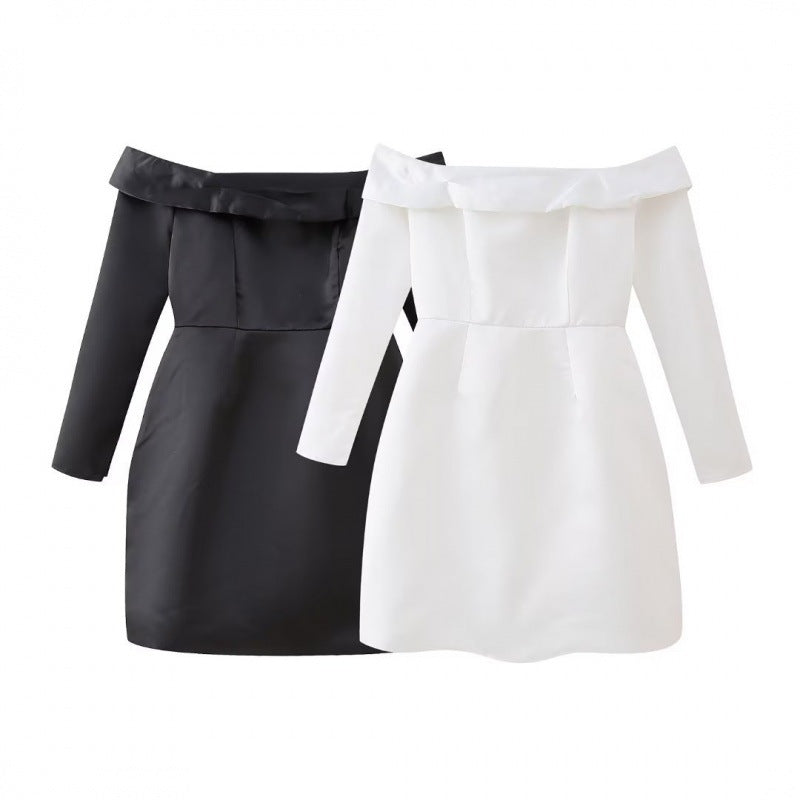 | Off-Shoulder Mini Dress