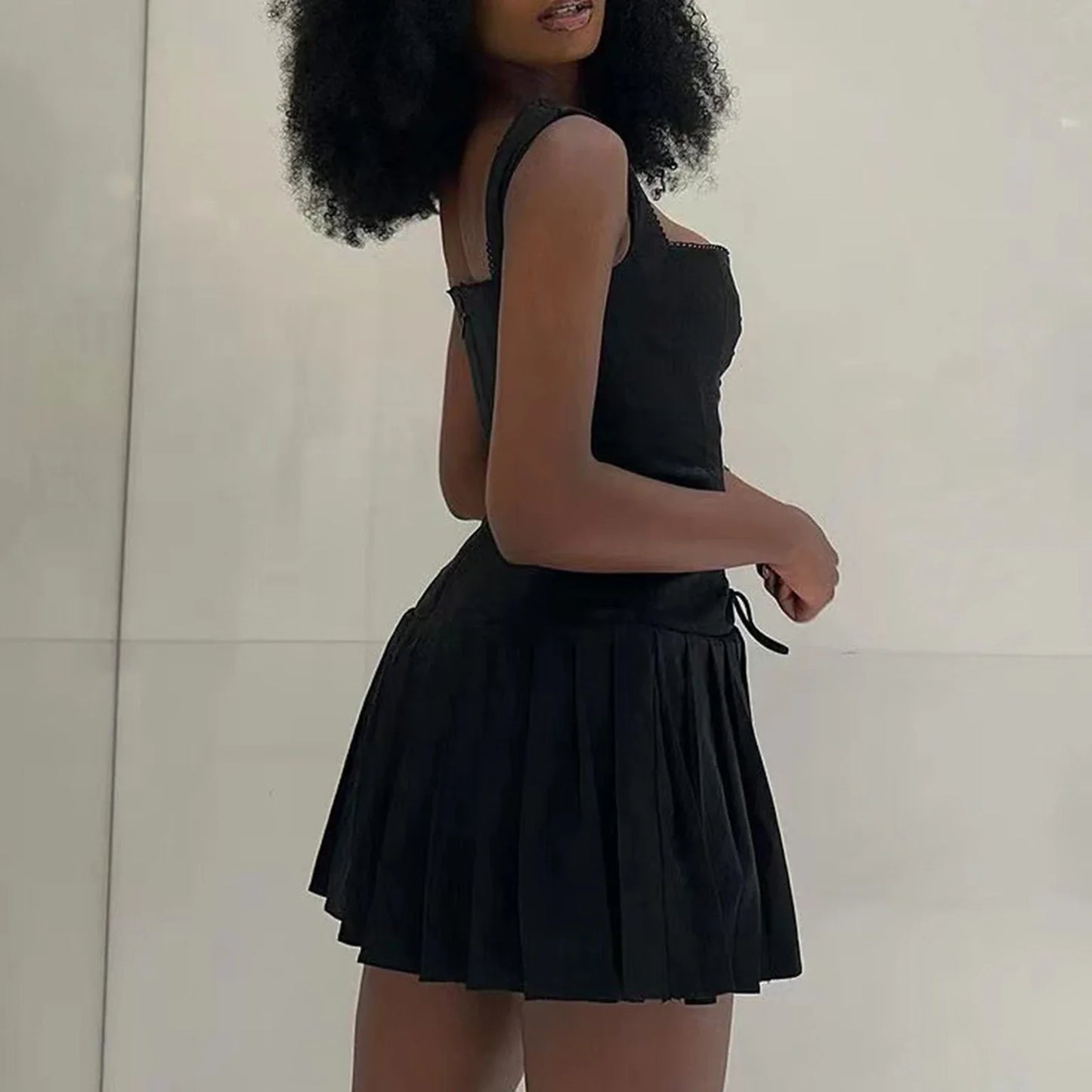Y2K Vintage Sexy Sleeveles Bodycon Dress