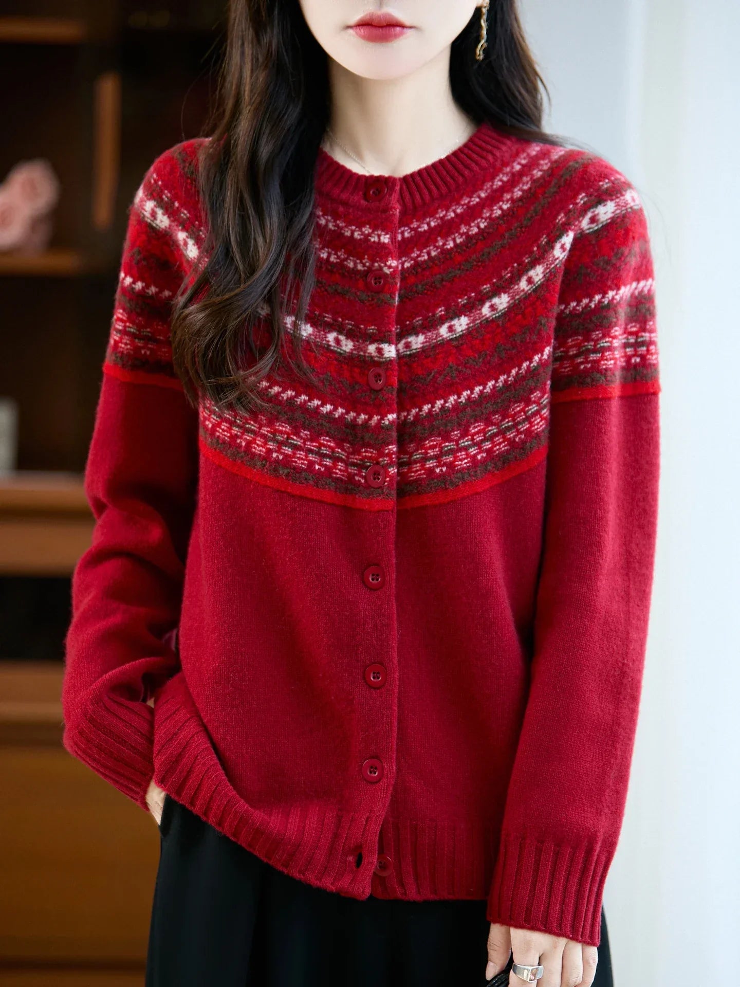 | Fair Isle Cardigan