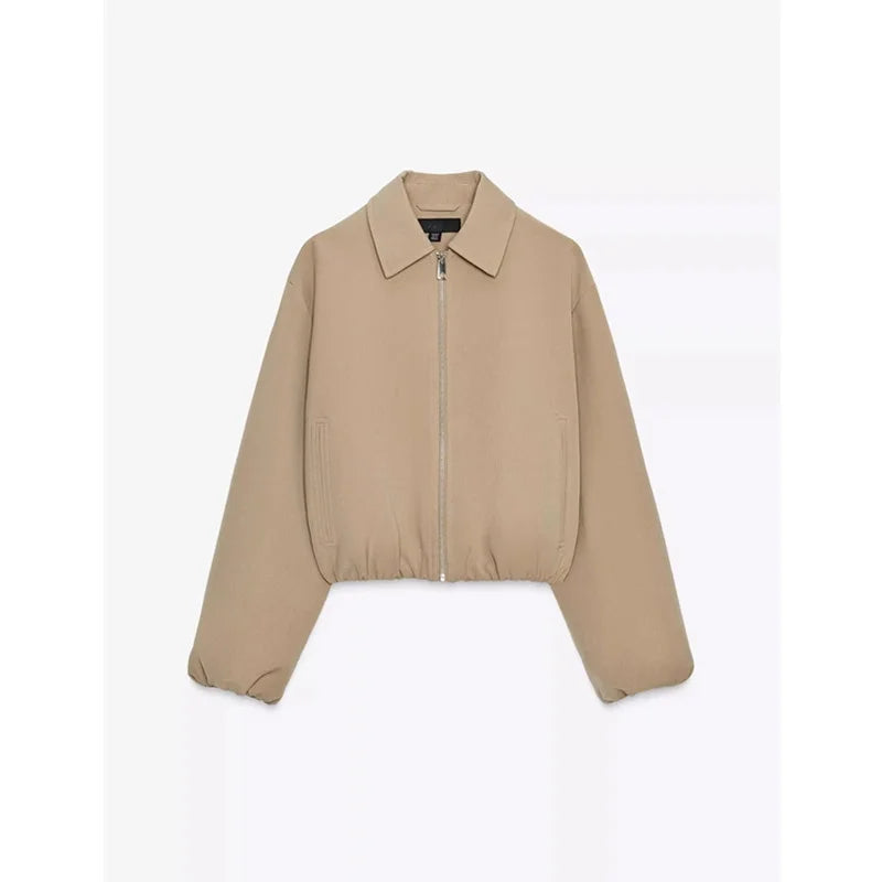 | Zip Puffy Jacket