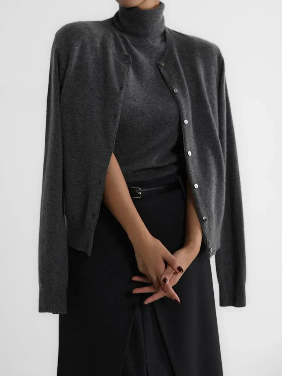 | High-Neck Vest