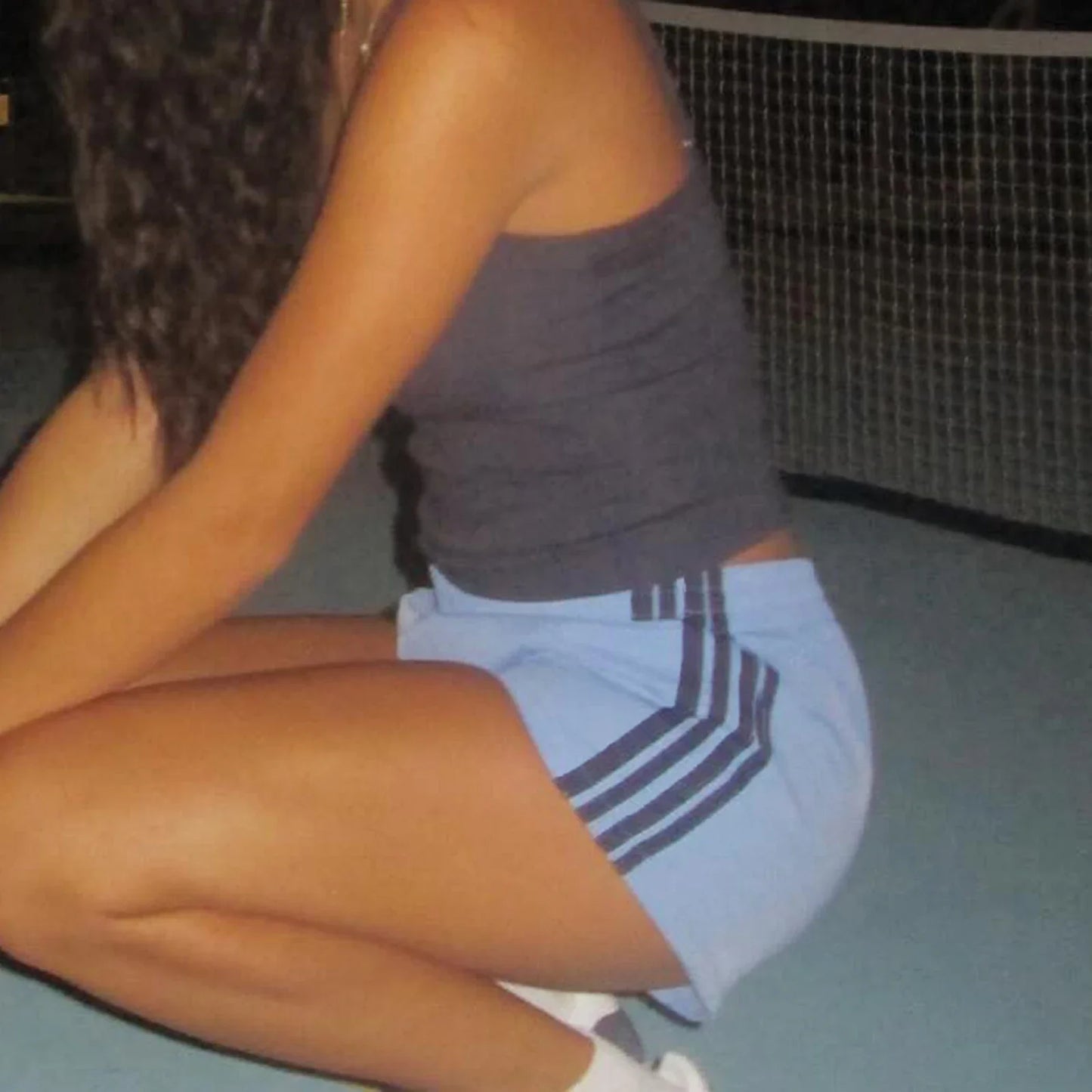 Side-Stripe Streetwear Basic Short