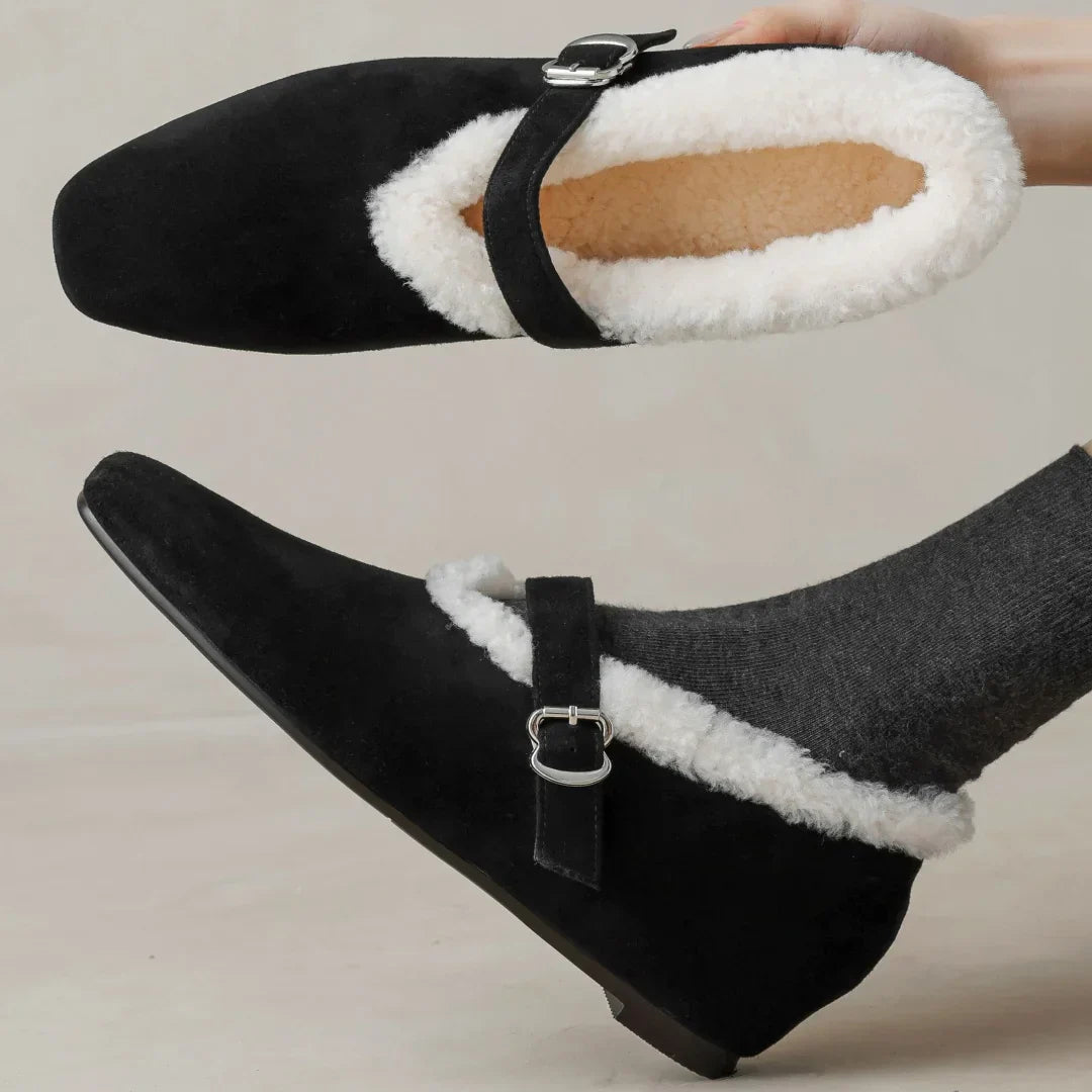 | Shearling Mary Jane