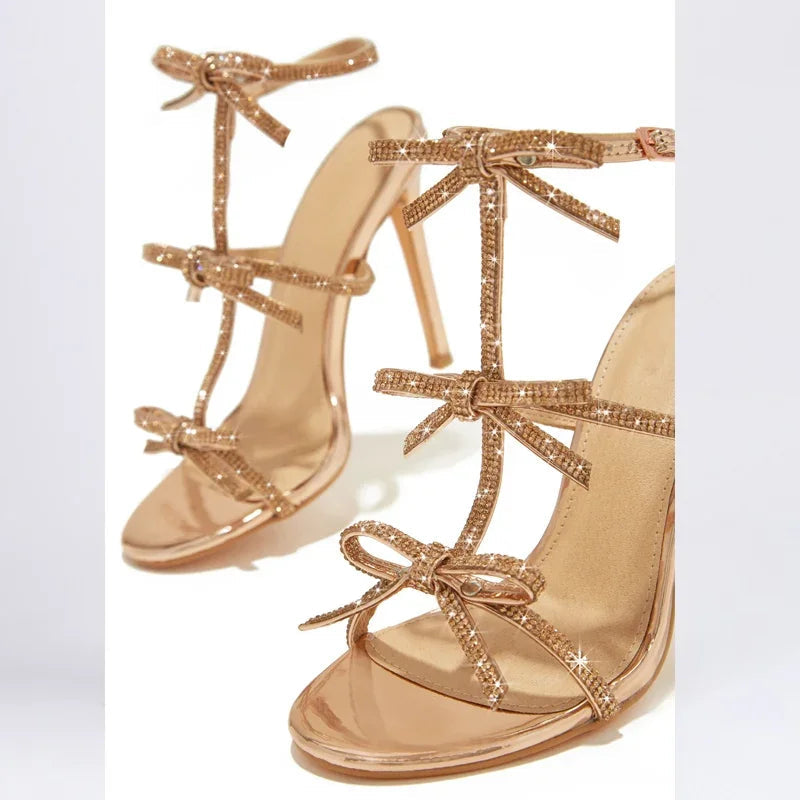 Peep Toe Buckle Strap Sandals for Women