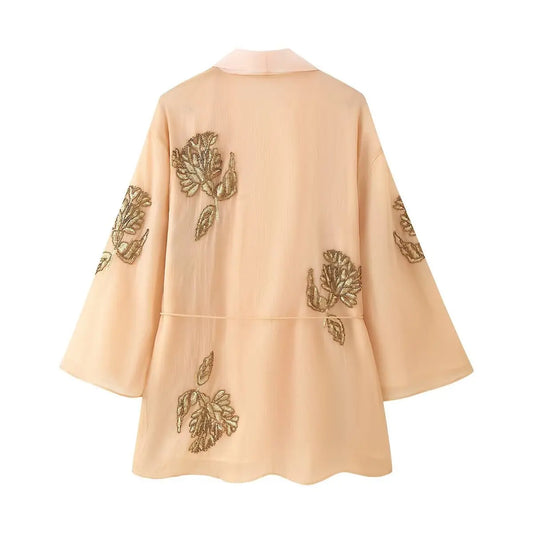 Porsha Sequined Robe