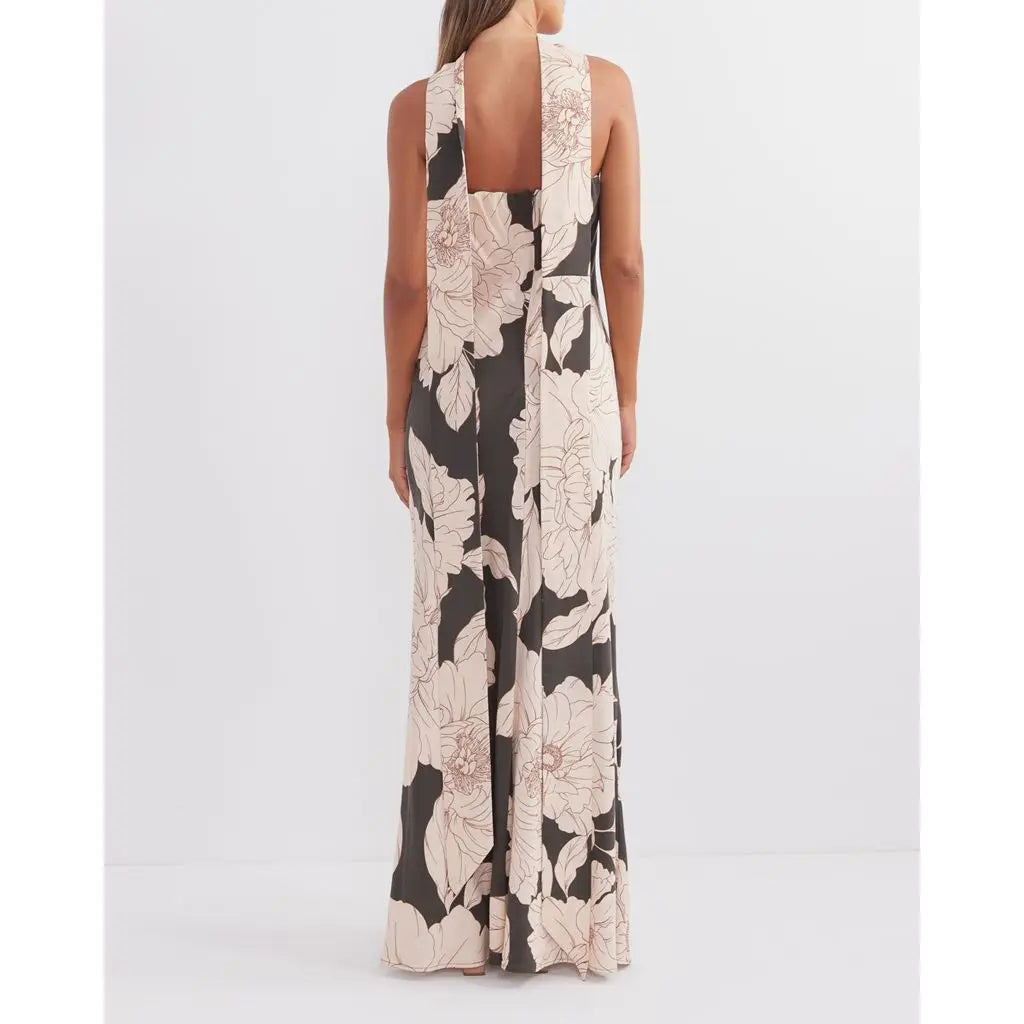 Strapless Floral Slim Tube Vacation Dress